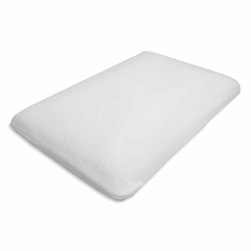Almohada memory foam de espuma viscoelástica con forro protector